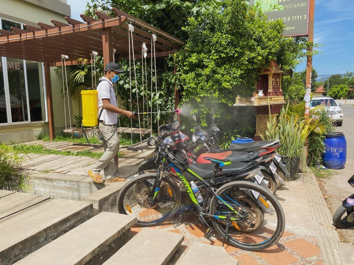 Neakru Guesthouse And Restaurant Kampot Eksteriør billede